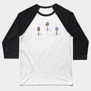 Bacteriophage Baseball T-Shirt